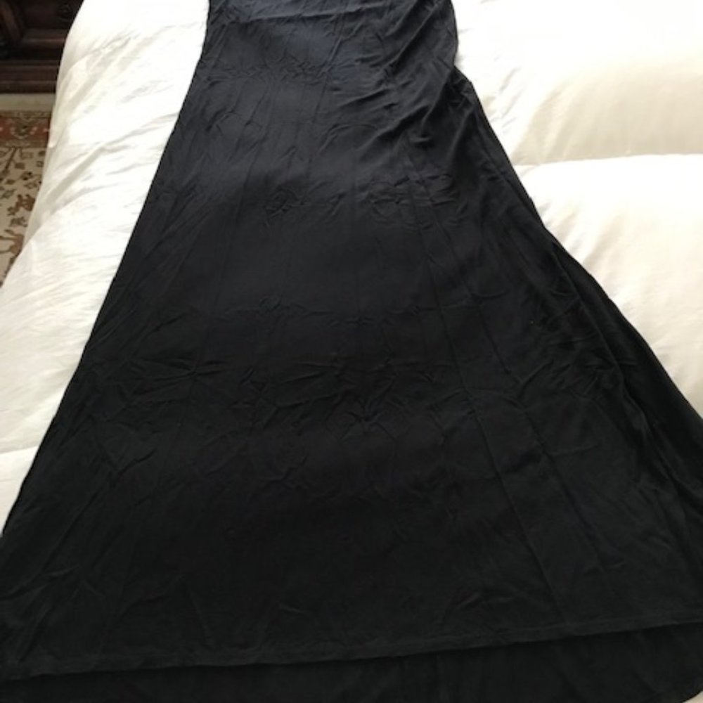 VINCE - Women's Long Black Dress Size M